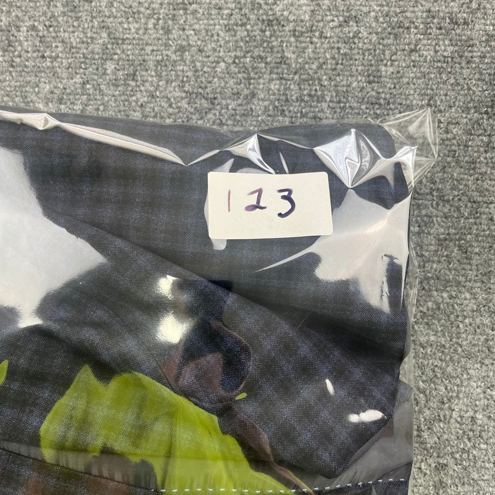 Peter Millar Mens 44L Wool Cashmere Blazer Sport Coat Navy Blue Gingham Check - Picture 8 of 8